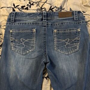 Stylish Light Blue Boot Cut Jeans